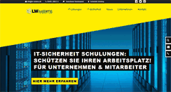 Desktop Screenshot of lw-systems.de